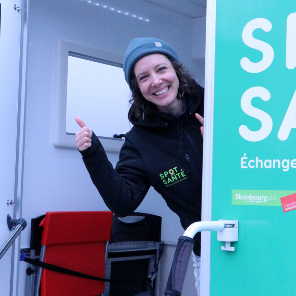 Flora Kurtz, Infirmière en Pratique Avancée au Bus Santé